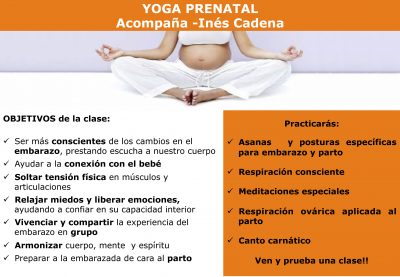 Yoga Prenatal para Embarazadas